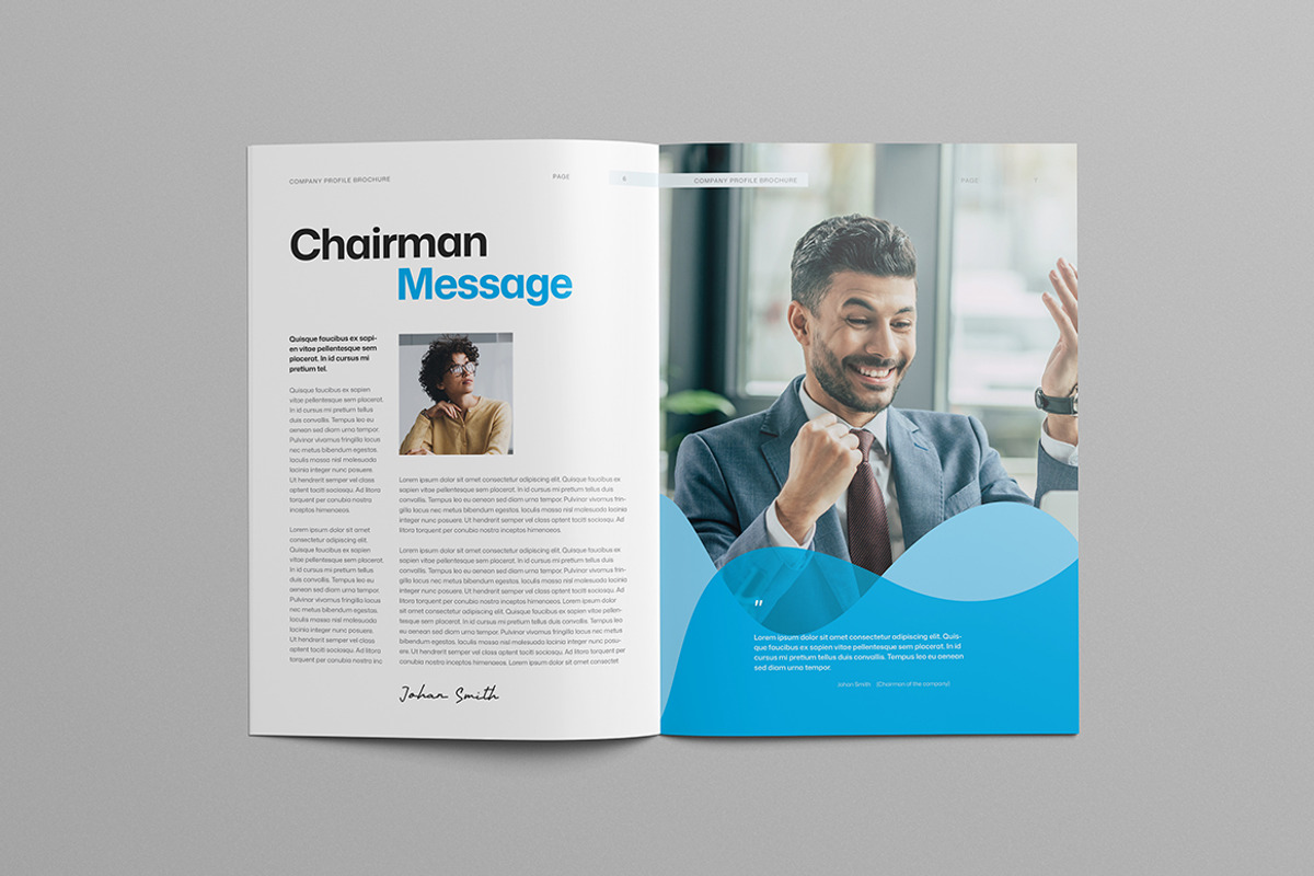 Company Profile | Word & InDesign, a Brochure Template by HiveArts (Photo 4 of 9)