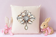 Diamond Watercolor Cliparts, a Decorative Illustration by RobertsArt (Thumbnail 7 of 7)