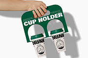 Cup Holder Mockup, a Packaging Mockup by Unerispace (Thumbnail 4 of 5)