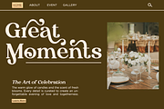 Algirae - Modern Ornamental Serif, a Serif Font by Say Studio (Thumbnail 2 of 10)