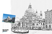 Pen and Ink Sketch Photoshop Action, an Action Add-On by Shovajit (Thumbnail 4 of 17)