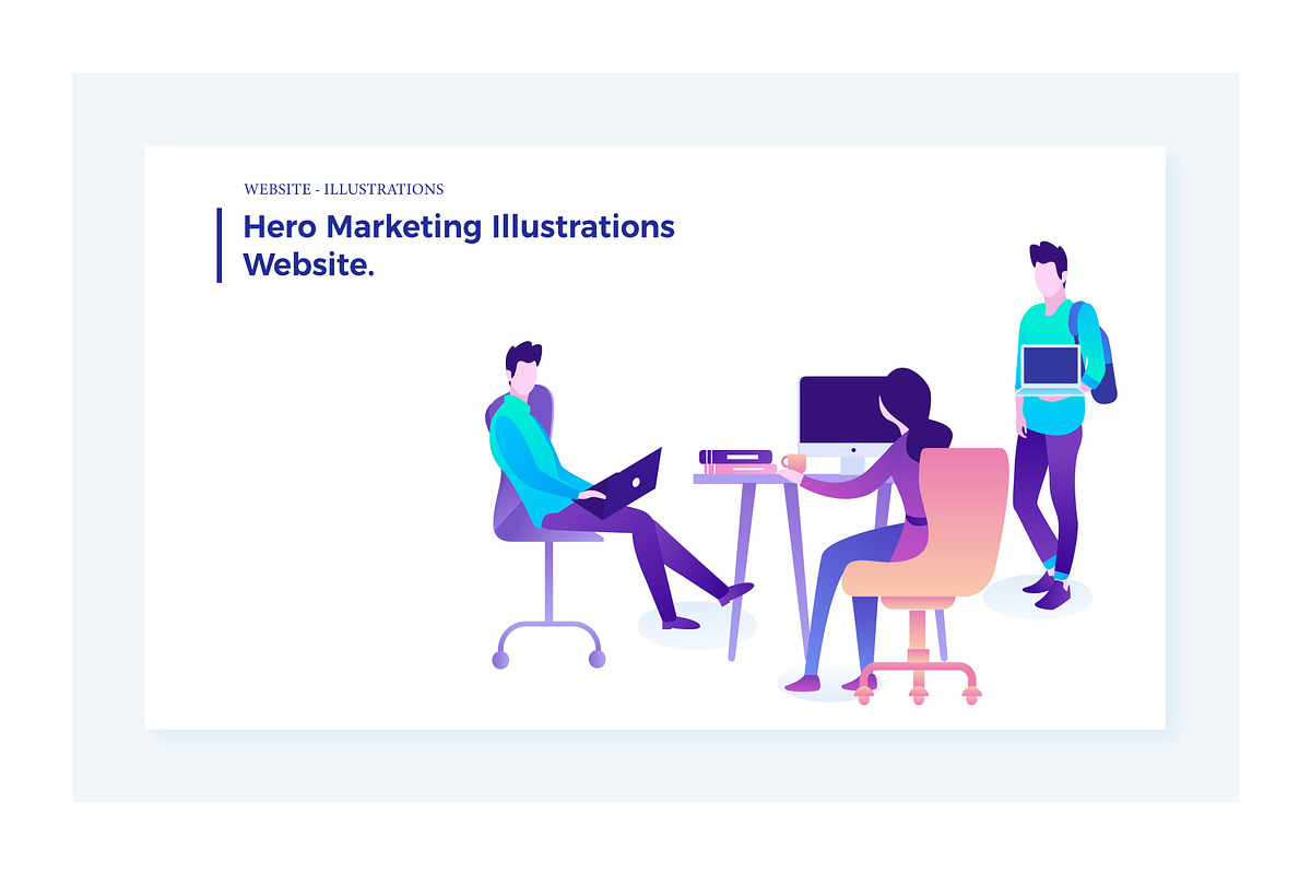 Marketing & Courses Illustrations, an Illustration by marwa_elgendy (Photo 11 of 27)