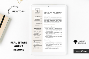 Real Estate Resume Template