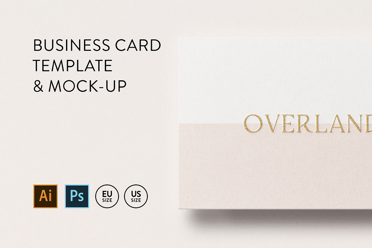 Business Card Mockup Template Logo, a Business Card Template by PrintPixel (Photo 1 of 8)
