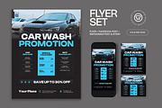 Car Wash Promotion Flyer, a Flyer Template by graphicook (Thumbnail 1 of 3)