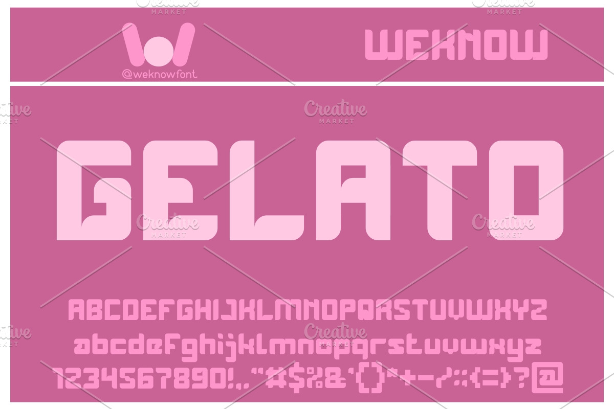 wayner font, a Font by weknow (Photo 3 of 5)