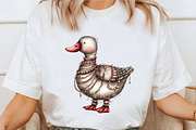 Mardi Gras Goose Clipart Bundle, an Illustration by designcity5 (Thumbnail 5 of 5)