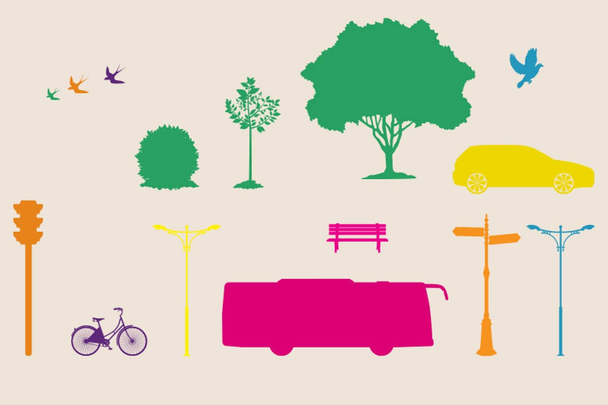 City Elements Illustration, an Illustration by IB (Photo 2 of 2)