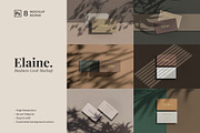 Elaine || Business Card Mockup, a Product Mockup by JafarNation (Thumbnail 1 of 9)