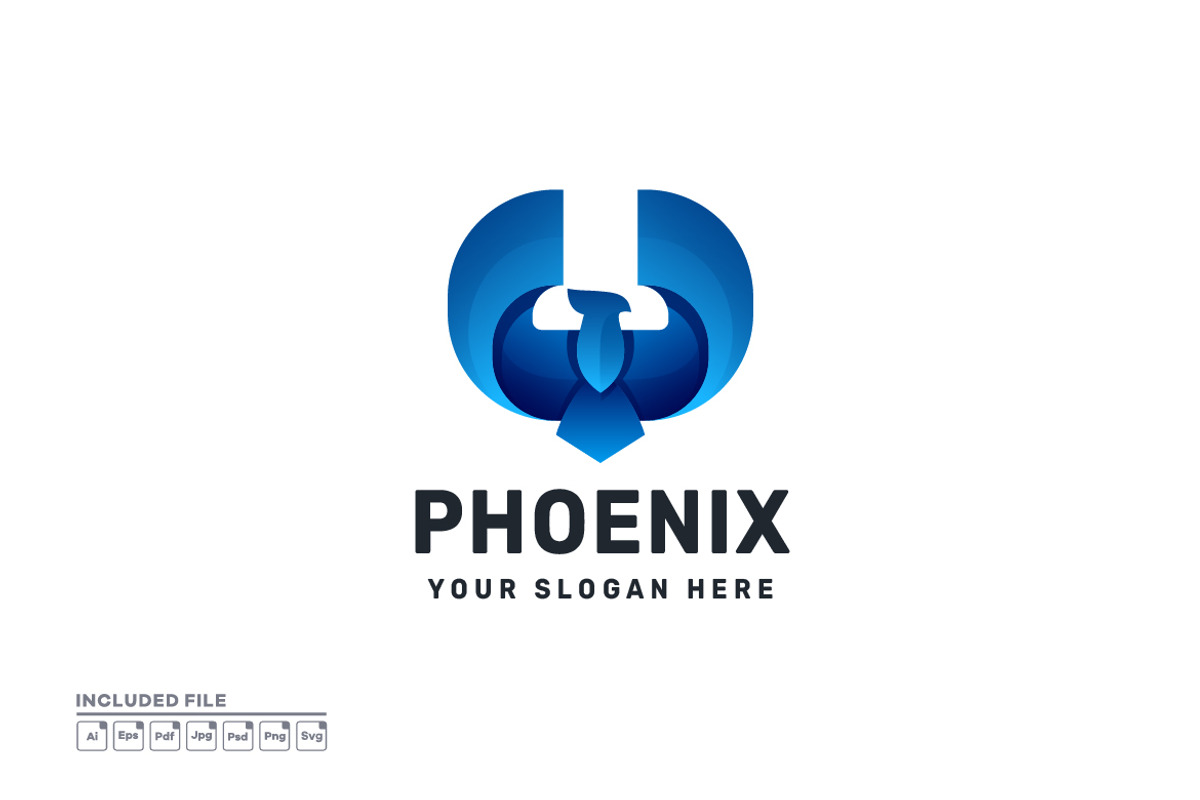 Phoenix Logo Design Vector, a Branding & Logo Template by yuanesei