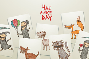 Have a nice day bundle, vector