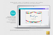 Mexican Thank You Card | CANVA, a Stationery Template by Creative Market (Thumbnail 3 of 5)