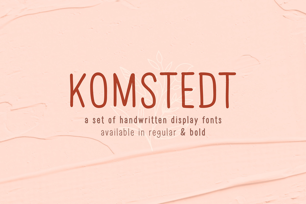Komstedt Hands, a Sans Serif Font by Kreuk Studio (Photo 1 of 8)