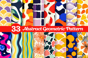 Abstract Geometric Seamless Pattern, a Texture Illustration by Dream Creation