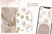 Magnolia Line Art collection, a Texture Illustration by Tiana Geo (Thumbnail 9 of 16)