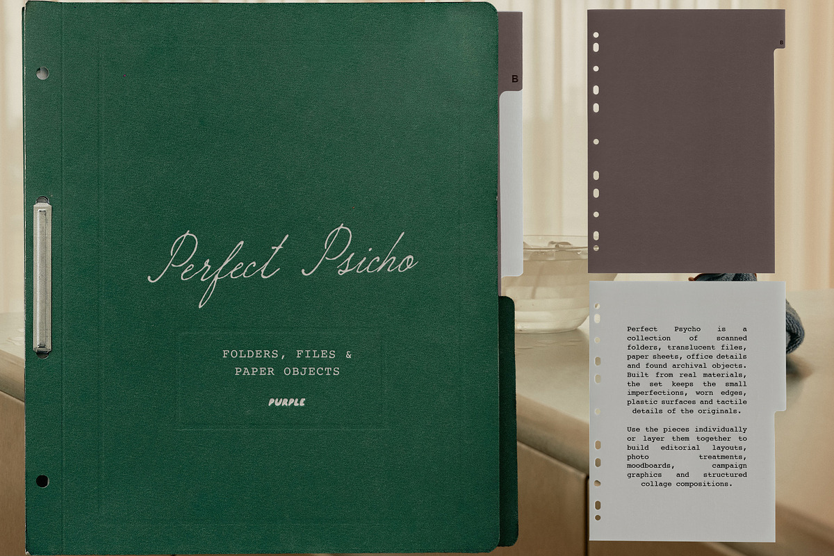 Perfect Psycho: Analog Collage Kit, an Object Graphic by Purple (Photo 10 of 13)