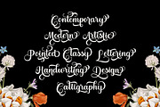 Bertha Script, a Script Font by Romiecreative (Thumbnail 4 of 10)