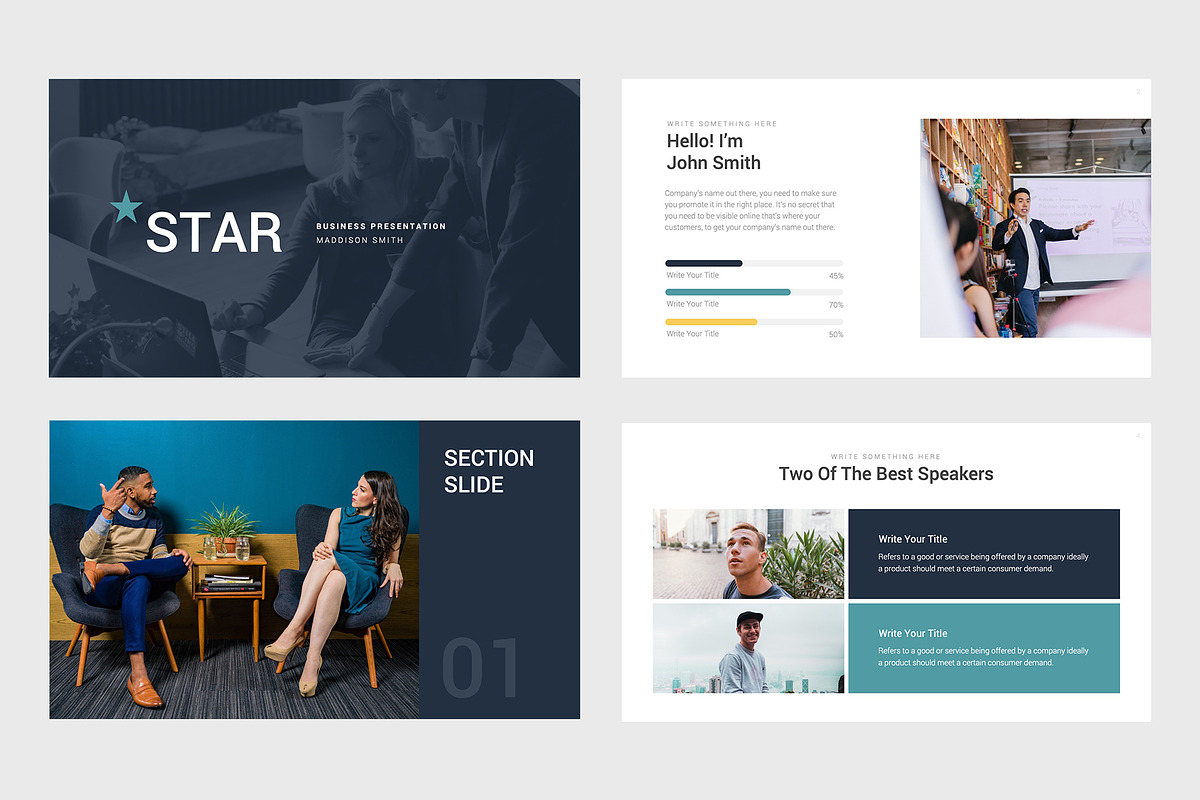 Star Webinar Keynote Template, a Presentation Template by slidequest (Photo 2 of 9)