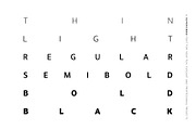 Linear Form Neue | A Sans Serif Font, a Sans Serif Font by Supersimbo © (Thumbnail 2 of 11)