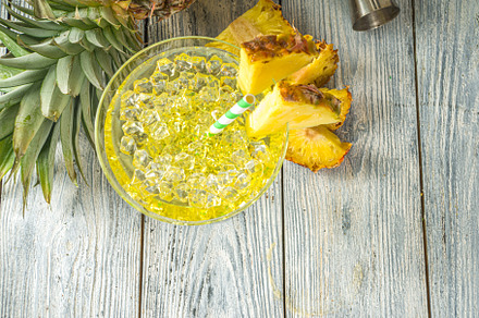 Pineapple margarita cocktail, a Food & Drink Photo by Rimma