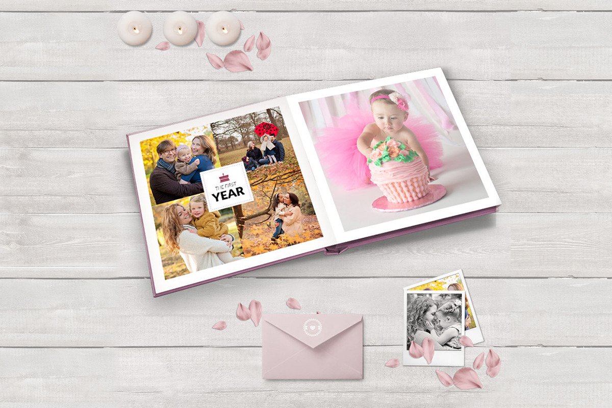 Baby Photo Album Template, a Templates & Theme by Radomir (Photo 4 of 7)