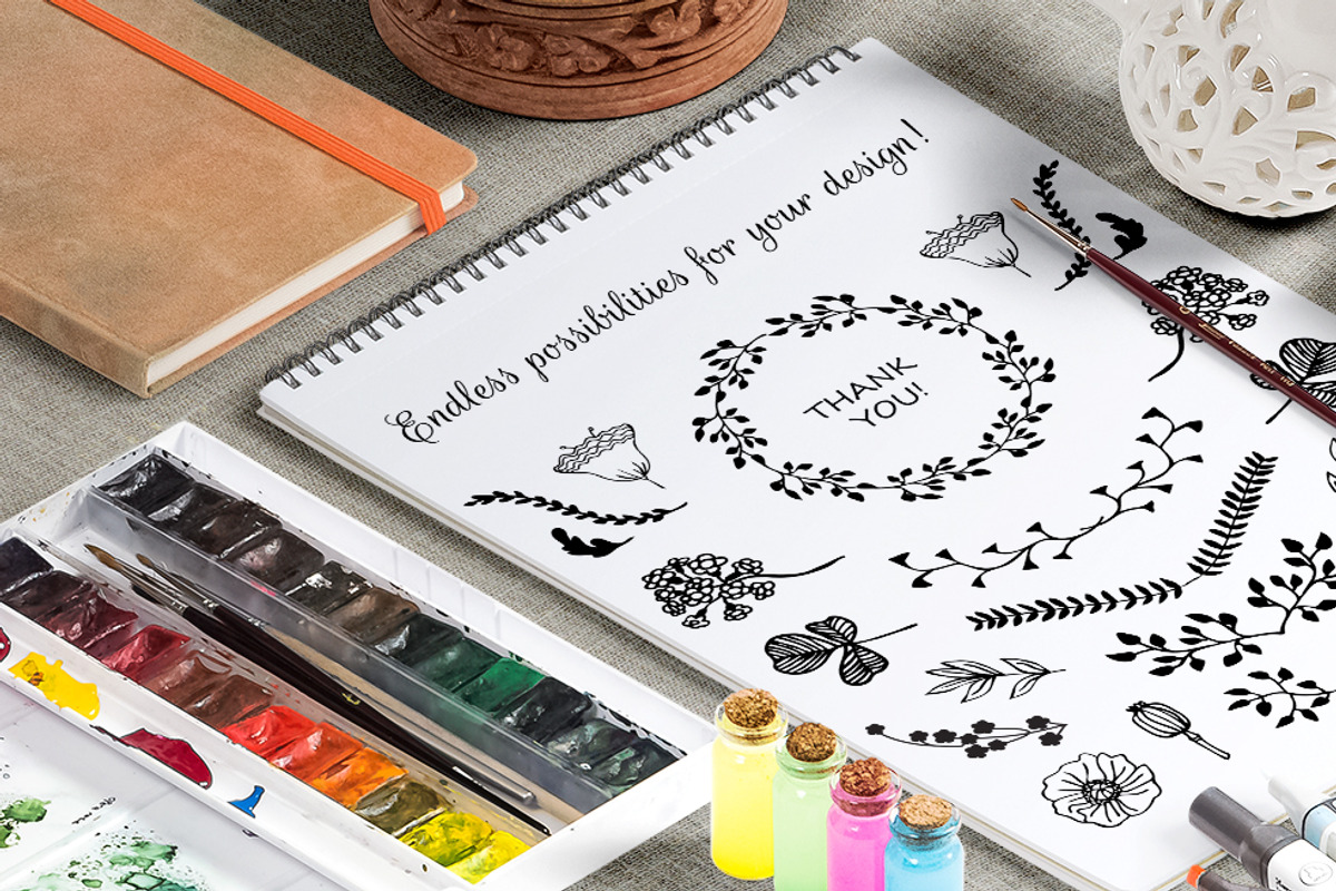Floral Big Bundle, an Object Graphic by Lana Samokhina (Photo 4 of 21)