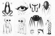 140 Spooky Tatts, an Object Graphic by Lilithcollageart (Thumbnail 2 of 5)