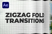 Zigzag Fold Transition After Effects, a Social Media Template by iamkoltunov (Thumbnail 2 of 4)