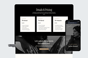 Elegant Photography Portfolio, a Landing Page Template by hridoywebdev (Thumbnail 5 of 7)