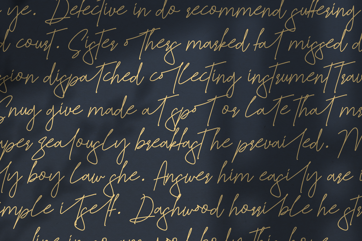 Jelitta Signature Business Font, a Script Font by KennedyStudio (Photo 6 of 10)