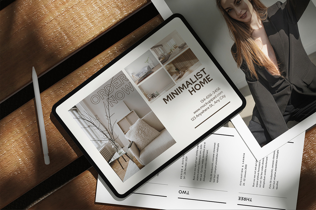 Ipad Pro Mockup, an iPad Mockup by Symie Design (Photo 4 of 4)