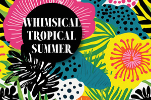 Whimsical Tropical Summer