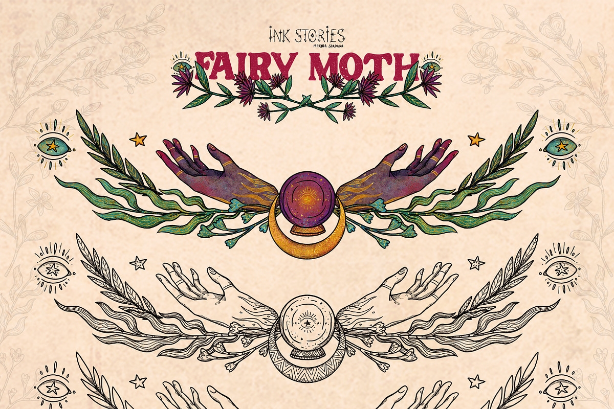 Fairy Moth, an Animal Illustration by Ink Stories (Photo 26 of 27)