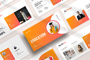 Education Presentation Template, a Presentation Template by KreateTribe (Thumbnail 1 of 6)