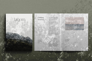 Magazine Mockup All Scenes