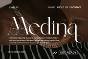 Garline Elegant Ligature Serif, a Serif Font by Alfinart (Thumbnail 2 of 9)