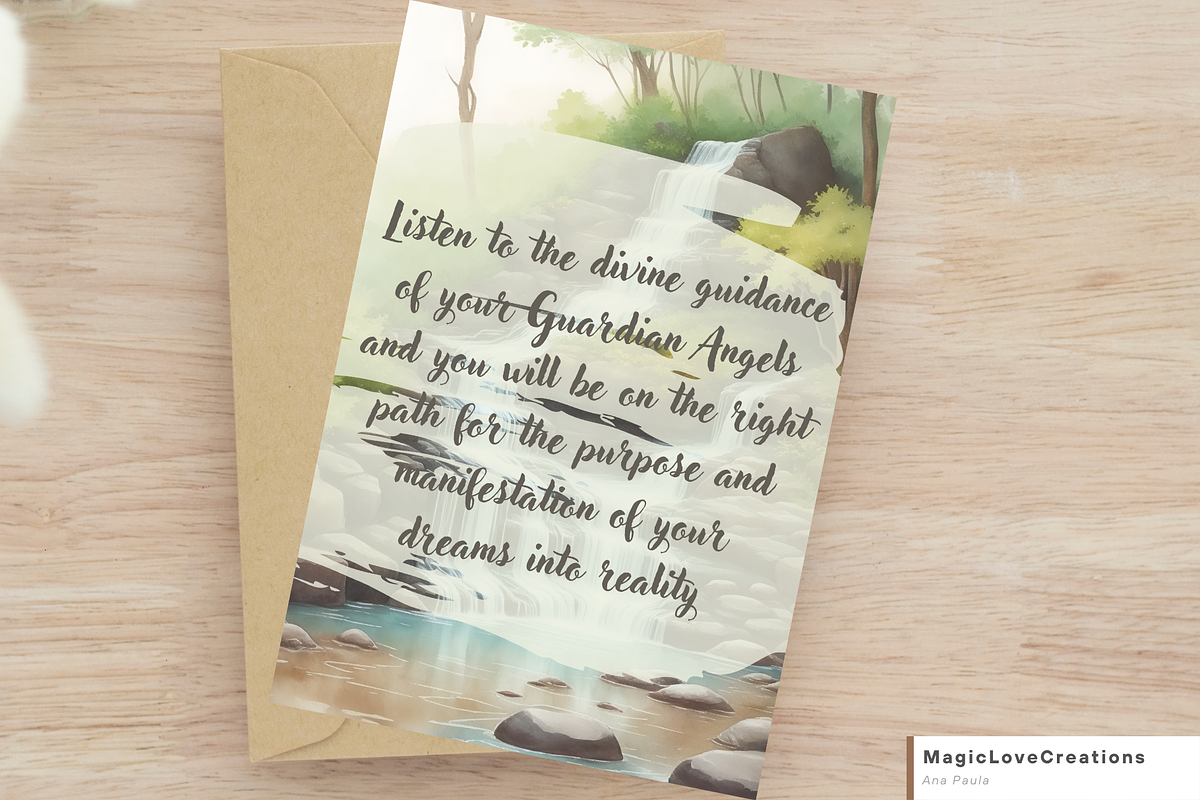 Spiritual Positive Quote Print Wall, a Poster Template by MagicLove Creations (Photo 5 of 10)