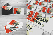 Postcard BUNDLE Mock-Ups, a Print Template by Kongkow (Thumbnail 4 of 5)