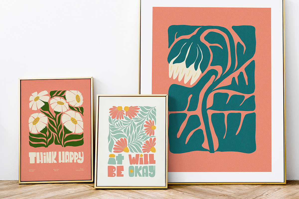 Modern Flora. 3 | Wall Art Creator, an Object Graphic by Leleka.Store (Photo 9 of 19)