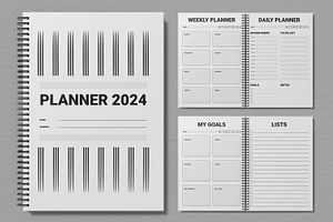 Personal Planner Layout, a Stationery Template by ContestDesign