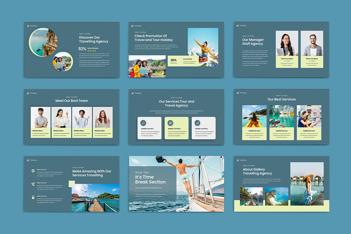 Tour and Travel Keynote&GSL, a Presentation Template by yanindesign (Photo 3 of 5)