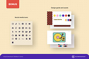 Animated Twitch Screen - Retro Vinyl, a Social Media Template by KloudCanvas (Thumbnail 3 of 5)