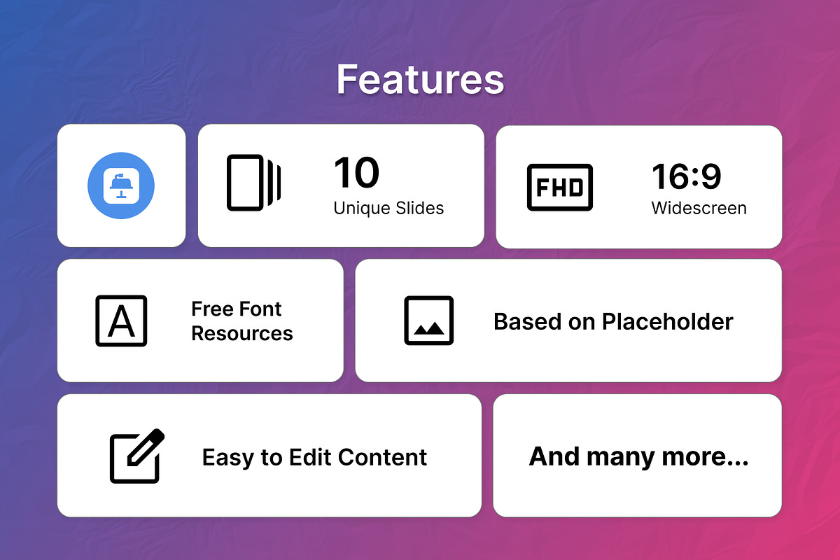 10 Steps Infographic Keynote preview 2
