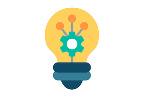 Invention Flat Icon, a Duotone Icon by Pexelpy