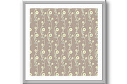 Floral Seamless Vector Pattern, a Decorative Illustration by FineArtStudio (Thumbnail 2 of 3)