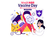 10 World AIDS Vaccine Day, a Healthcare Illustration by denayunebgt (Thumbnail 1 of 4)