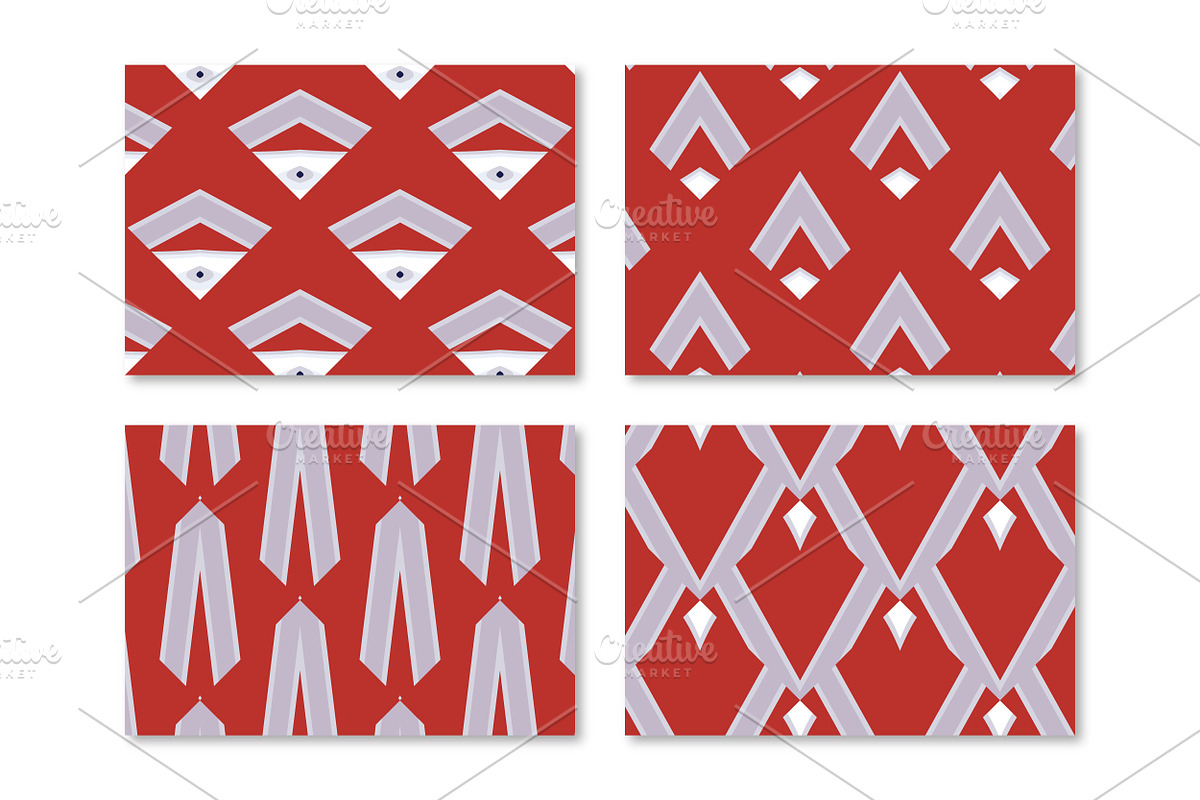 BUTI geometric seamless patterns., a Pattern Graphic by Peolla (Photo 5 of 9)