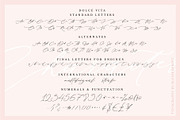 DolceVita - templett & corjl license, a Script Font by Blessed Print (Thumbnail 7 of 13)