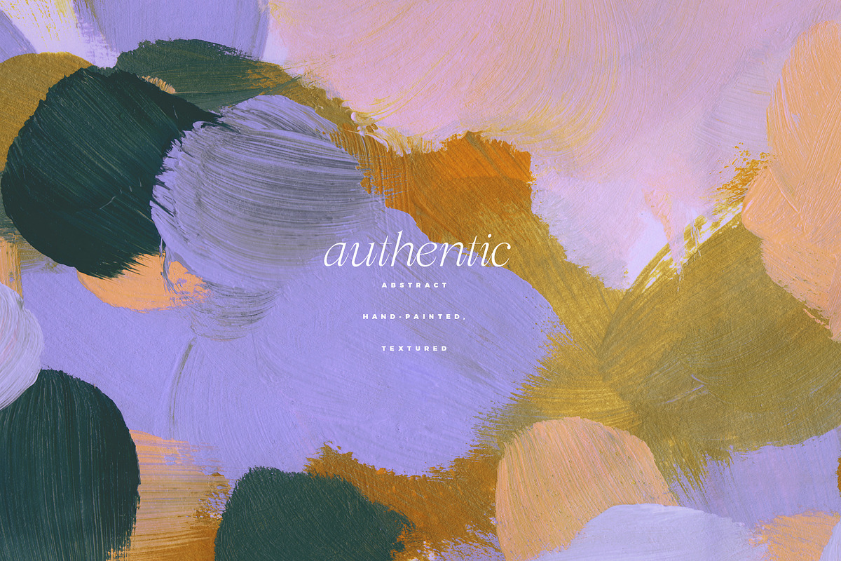 March Abstract Painted Backgrounds, a Texture Graphic by Basia Stryjecka (Photo 5 of 17)