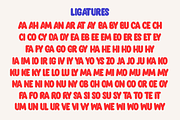 Make Groovy - Retro Bubble Font, a Handwritten Font by SaktiAvellin (Thumbnail 5 of 8)